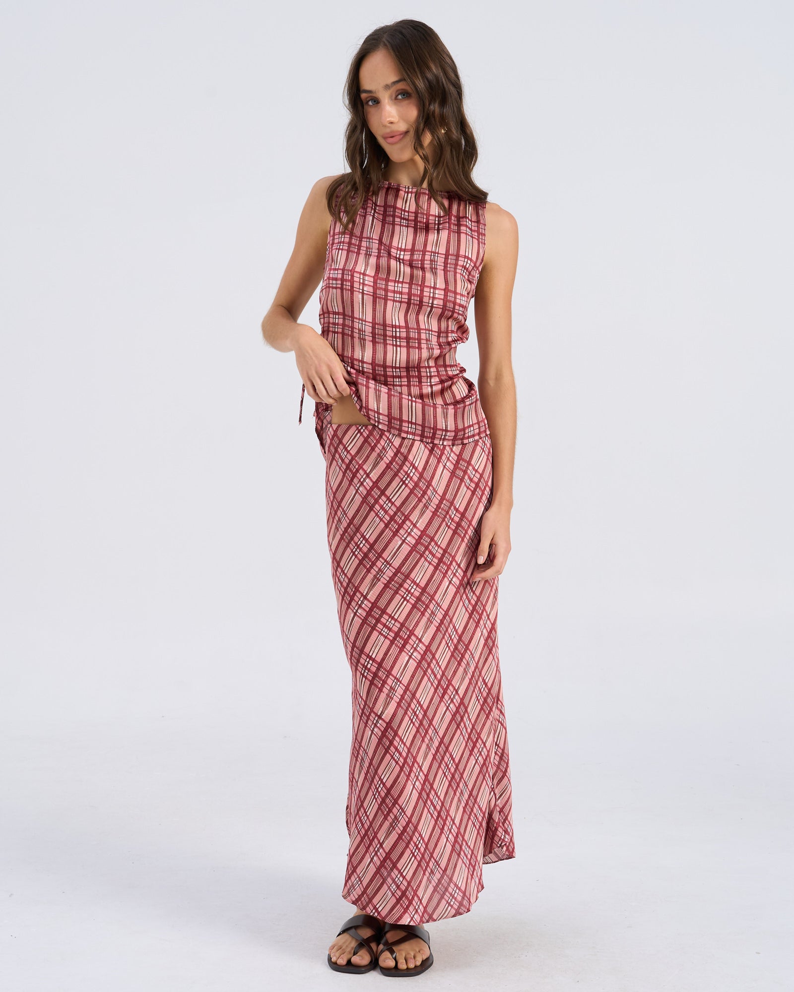 VMILSE PRINTED MAXI SKIRT